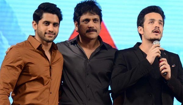 nagarjuna,naga chaitanya,josh,akhil,vasu varma,vv vinayak,dil raju  పాపం, నాగార్జున ఏం చేస్తాడండీ?